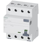 SIEMENS - Interruttore differenziale, a 4 poli, tipo AC, In: 80 A, 300 mA, Un AC: 400 V
