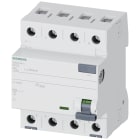 SIEMENS - Interruttore differenziale, a 4 poli, tipo AC, In: 40 A, 500 mA, Un AC: 400 V