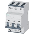 SIEMENS - Interruttore magnetotermico 400 V 10 kA, a 3 poli, D, 2 A, P=70 mm 5SY43028