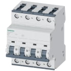 SIEMENS - Interruttore magnetotermico 400 V 10 kA, a 4 poli, A, 2 A, P=70 mm