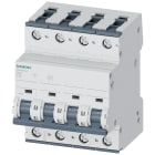 SIEMENS - Interruttore magnetotermico 400 V 6 kA, a 3+N poli C, 10 A, P=70 mm