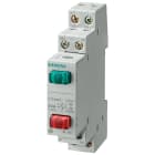 SIEMENS - Pulsante, 1NO+1NO 20 A, 2 tasti rosso verde, LED 230 V