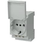 SIEMENS - Presa 16 A con coperchio, senza omologazione secondo DIN VDE 0620 e CEI 23-5