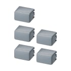 SIEMENS - Set di cappucci per pulsanti 5TE48 con risp. 5x grigi/opachi