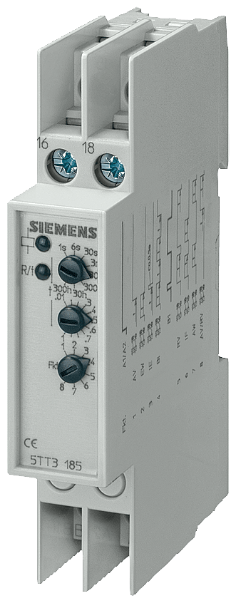 SIEMENS - Temporizzatore multifunzione, contatto AC 230 V 4 A 1 contatto CO