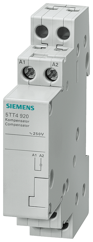 SIEMENS - Compensatore per interruttore con comando a distanza 5TT41.. per corrente di lampada al neon 20 mA
