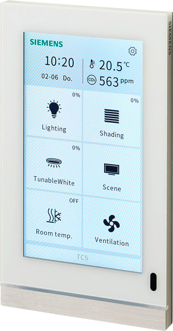 SIEMENS - Display Multifunzione Touch TC5 V2 UP205/12 Bianco