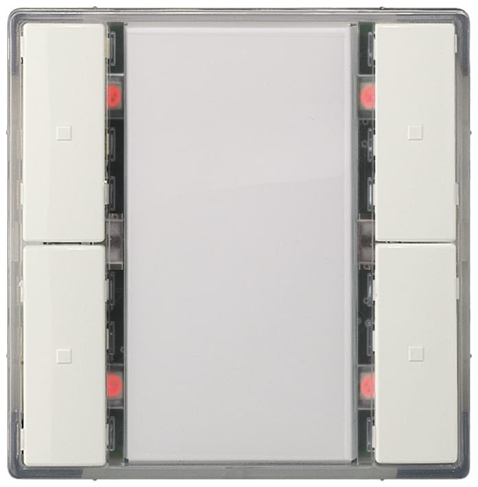 SIEMENS - Pulsanti UP 222/3 2ch+Led Pl-L Delta i-System. BT