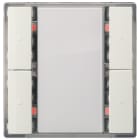SIEMENS - Pulsanti UP 222/3 2ch+Led Pl-L Delta i-System. BT