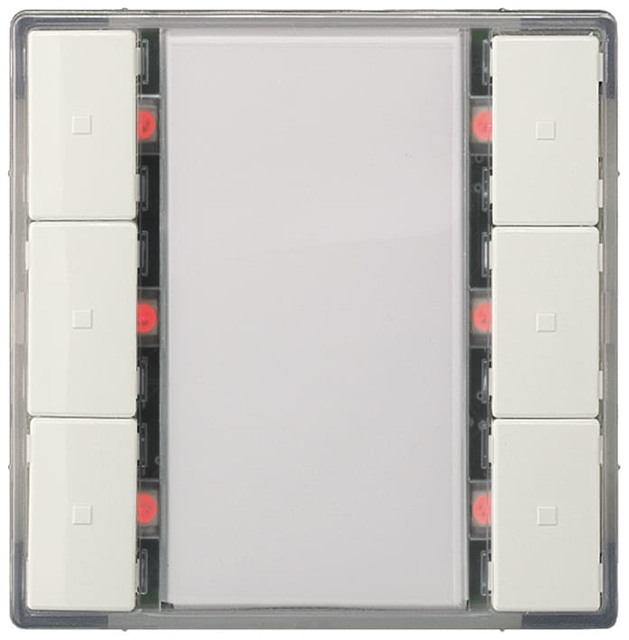 SIEMENS - Pulsanti UP 223/3 3ch+Led Pl-L Delta i-System. BT