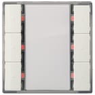 SIEMENS - Pulsanti UP 223/3 3ch+Led Pl-L Delta i-System. BT