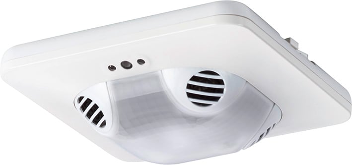 SIEMENS - Sensore Presenza/Luminosità UP 258D61 WIDE Dual Tech KNX + PL-Link con sonda di temperatura