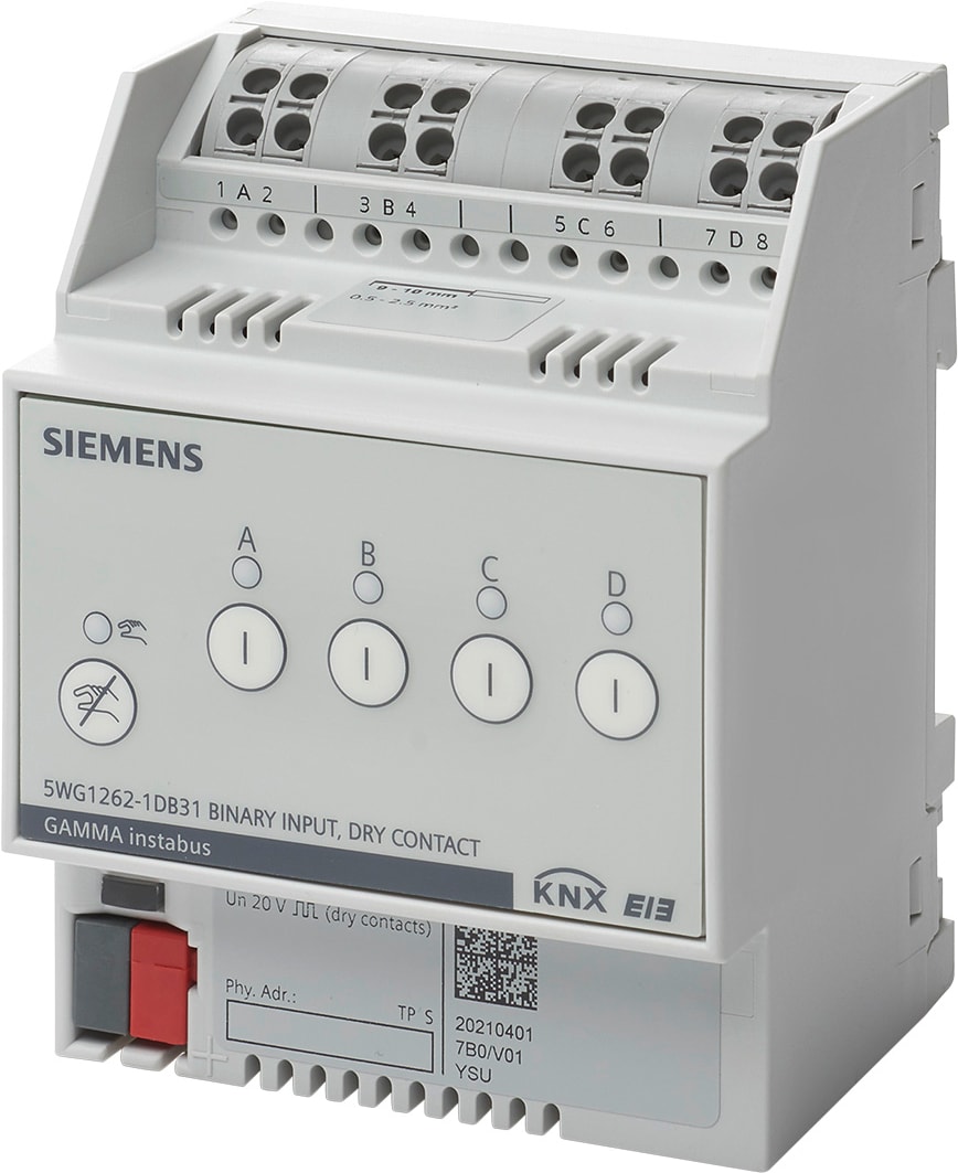 SIEMENS - Ingressi Binari N 262D31 4 x Contatti Potenziale Libero