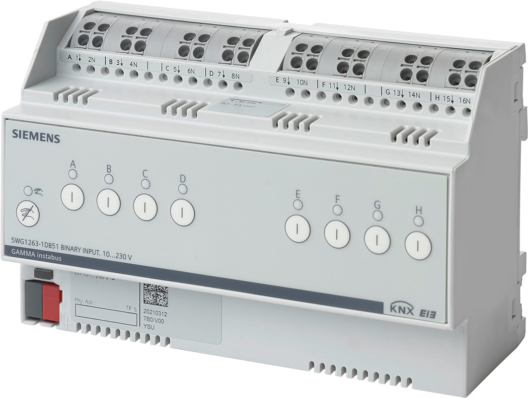 SIEMENS - Ingressi Binari N 263D51 8x12...230V Ac/Dc