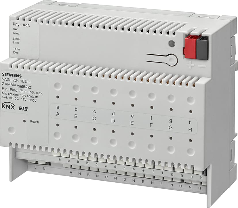 SIEMENS - Ingressi Binari N 264E/11 8 x Contatti Potenziale Libero + 8 x 12..230V Ac/Dc