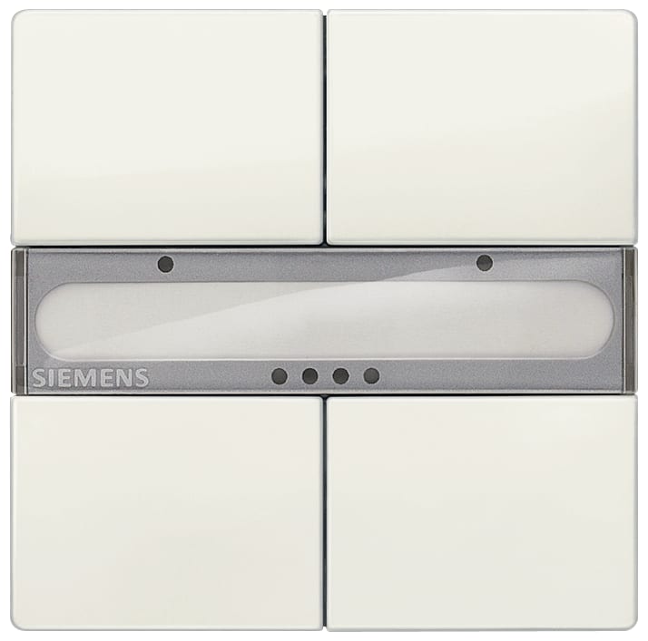 SIEMENS - Pulsanti UP 286/2 2ch Pl-L Delta Style.BT