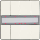 SIEMENS - Pulsanti UP 287/4 4-ch+Led+Tem Delta Style. BT