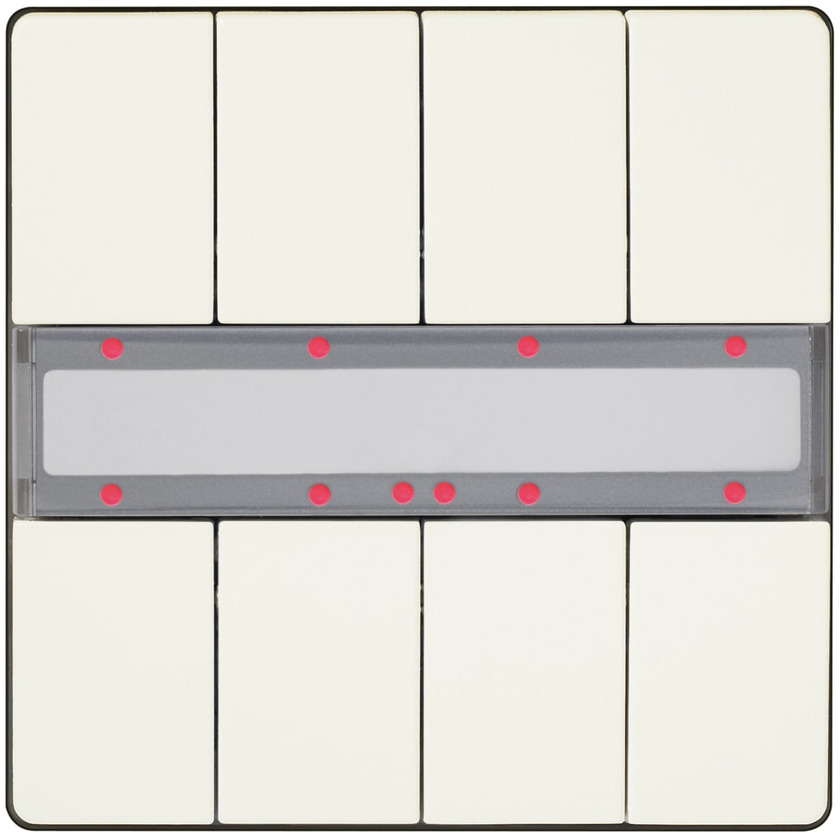 SIEMENS - Pulsanti UP 287/3 4ch+Led Pl-L Delta Style.BT