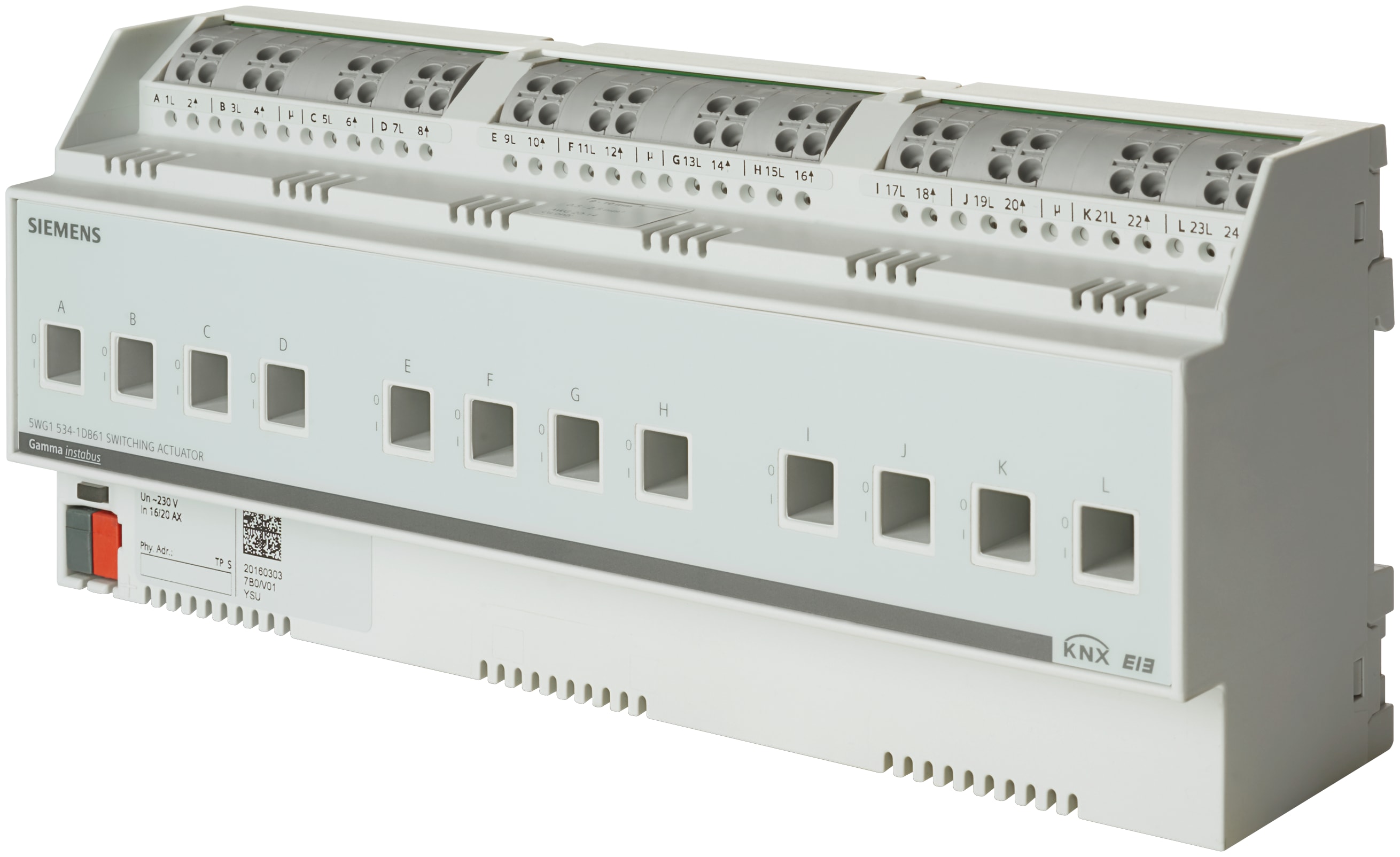 SIEMENS - Uscita Binaria N 534D61 12x230V 16/20AX