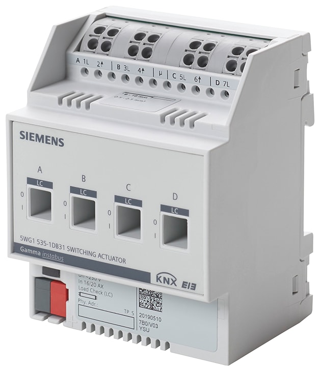 SIEMENS - Uscita Binaria N 535D31 4x230V 16/20AX con misurazione di corrente