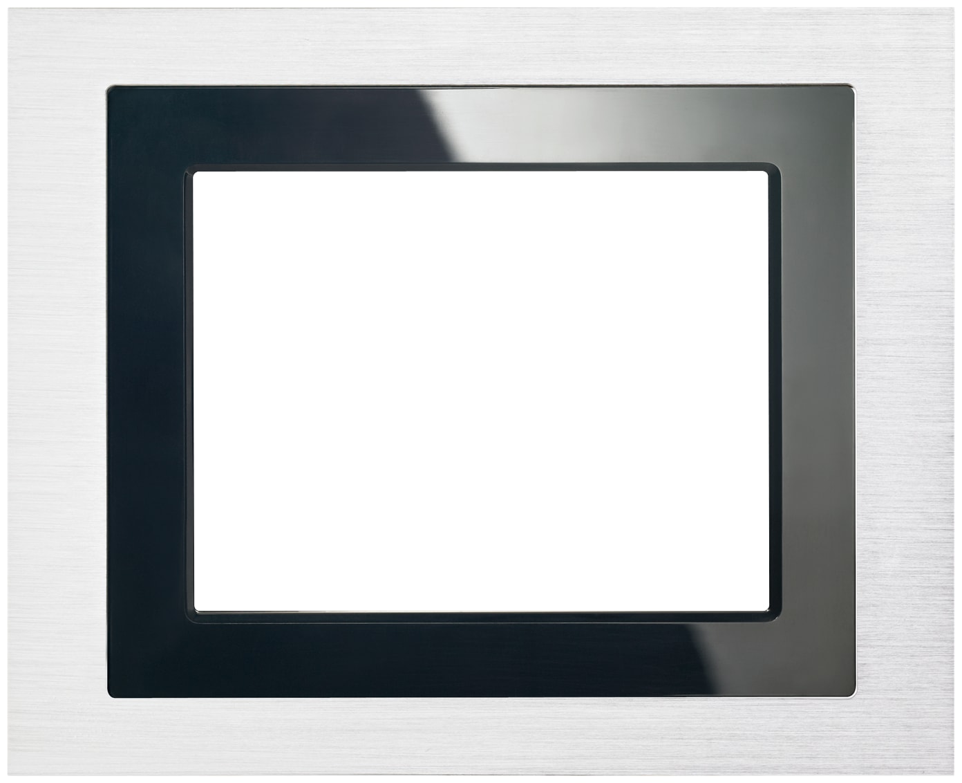 SIEMENS - Cornice Per Touch Panel UP 588/3 Acciaio