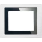 SIEMENS - Cornice Per Touch Panel UP 588/3 Acciaio