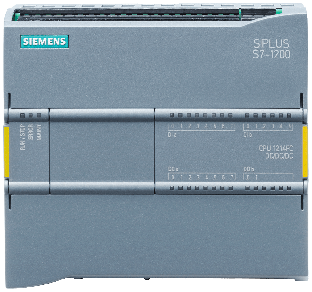 SIEMENS - SIPLUS S7-1200 CPU 1214FC DC/DC/DC -25 ... +55 °C con Conformal Coating based on 6ES7214-1AF40-0XB