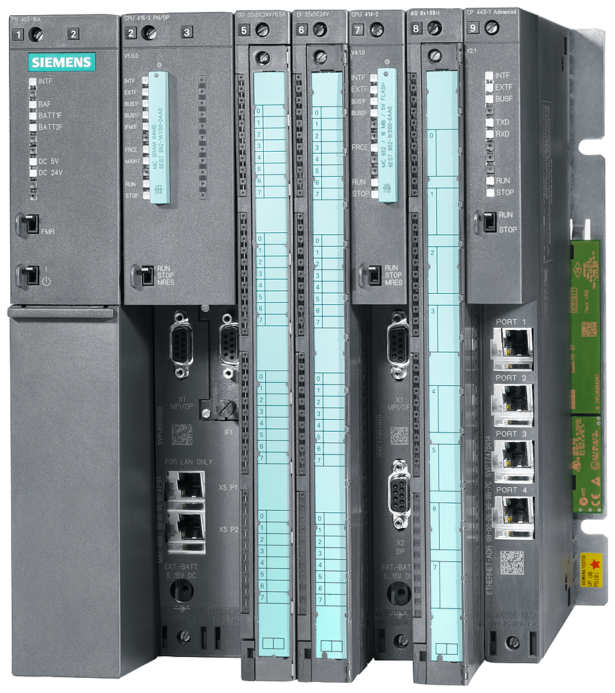 SIEMENS - SIPLUS S7-400 SM 421, DI 32xDC 24 V -25 ... +60 °C con Conformal Coating based on 6ES7421-1BL01-0AA0