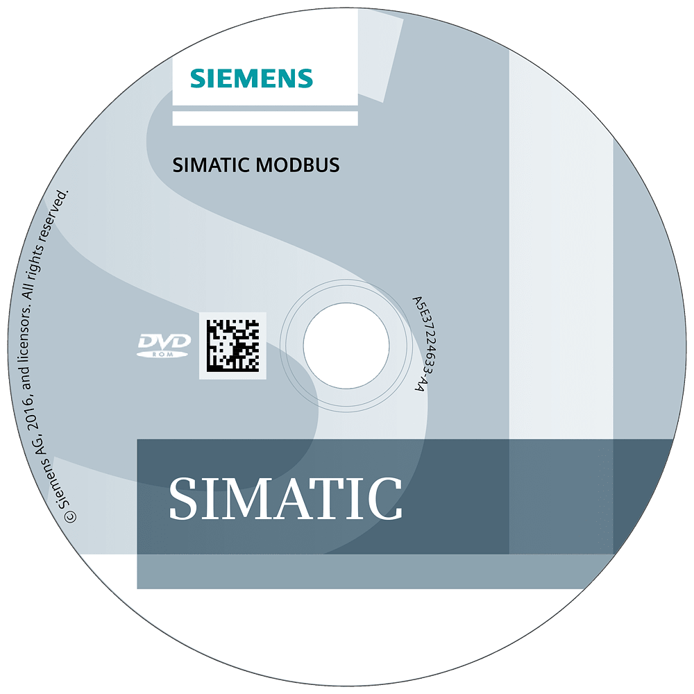 SIEMENS - SIMATIC MODBUS/TCP PN-CPU Per S7-300-PN e S7-400-PN CD-ROM