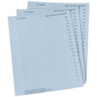 SIEMENS - SIMATIC ET 200SP Etichette di siglatura, carta grigio chiaro 10 fogli DIN A4 con 1 000 etichette di siglatura