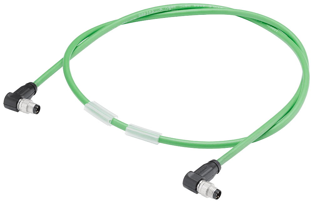 SIEMENS - SIMATIC ET 200AL Cavo di bus confezionato ad entrambe le estremità, angolato, 15 m per ET-Connection