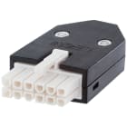 SIEMENS - connettore di segnale 6FX2003-0SL12 per il collegamento a S-1FL6 LI a 12 poli, corpo isolante 2x contatto femmina (0.2-0.25 mm2) contenuto di 5 pezzi