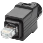 SIEMENS - IE RJ45 Plug PRO, connettore push pull con IP65 per il montaggio sul posto