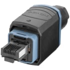 SIEMENS - IE FC RJ45 Plug PRO 2x2, connettore FastConnect push pull, IP65
