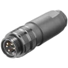 SIEMENS - Connettore da 7/8, uscita cavo assiale, per ET 200, inserto maschio