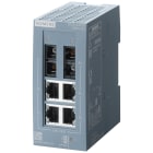 SIEMENS - SCALANCE XB004-2LD, unmanaged Switch, 4x RJ45, 2x Singlemode SC