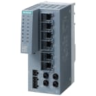 SIEMENS - SCALANCE XC106-2, unmanaged switch, 6x RJ45, 2x multimode ST/BFOC