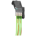 SIEMENS - SCALANCE XF204-2, managed flat switch di Layer 2, 4x RJ45, 2x multimode ST/BFOC