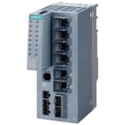 SIEMENS - SCALANCE XC206-2G PoE, managed switch di Layer 2, 6x RJ45 PoE, 2x SFP+