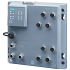 SIEMENS - SCALANCE XP208PoE EEC, managed switch Layer 2, 8xM12, IP65/67, Conf.Coating, PoE