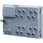 SIEMENS - SCALANCE XP216PoE EEC, man. switch Layer 2, 16x M12, IP65/67, Conf.Coating, PoE