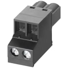 SIEMENS - Blocco morsetti a vite p. SCALANCE X/W/S/M, a 2 poli p. contatto di segn., DC24V