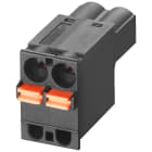 SIEMENS - Blocco morsetti a molla per SCALANCE X/W/S/M, a 2 poli per alim. tensione, DC24V