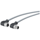 SIEMENS - Power Connecting Cable M12-90/M12-90, A-coded, a 4 poli, 1,5 m, per ET200