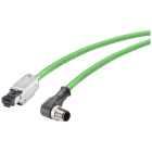 SIEMENS - Cavo IE; M12/RJ45; 2x2; 5 m; D-cod.; Cat5e;PVC;robusto