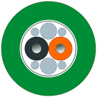 SIEMENS - POF Trailing Cable 980/1000, con fibra ottica polimero, UL,fornibile a metraggio