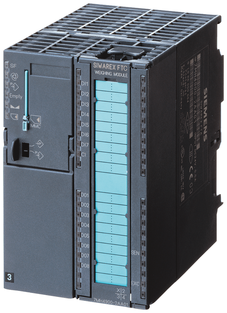 SIEMENS - SIWAREX FTC Elettronica di pesatura, per misura di forza, bilance per nastro, bilance di dosaggio differenziali e misuratori di flusso di materiali...