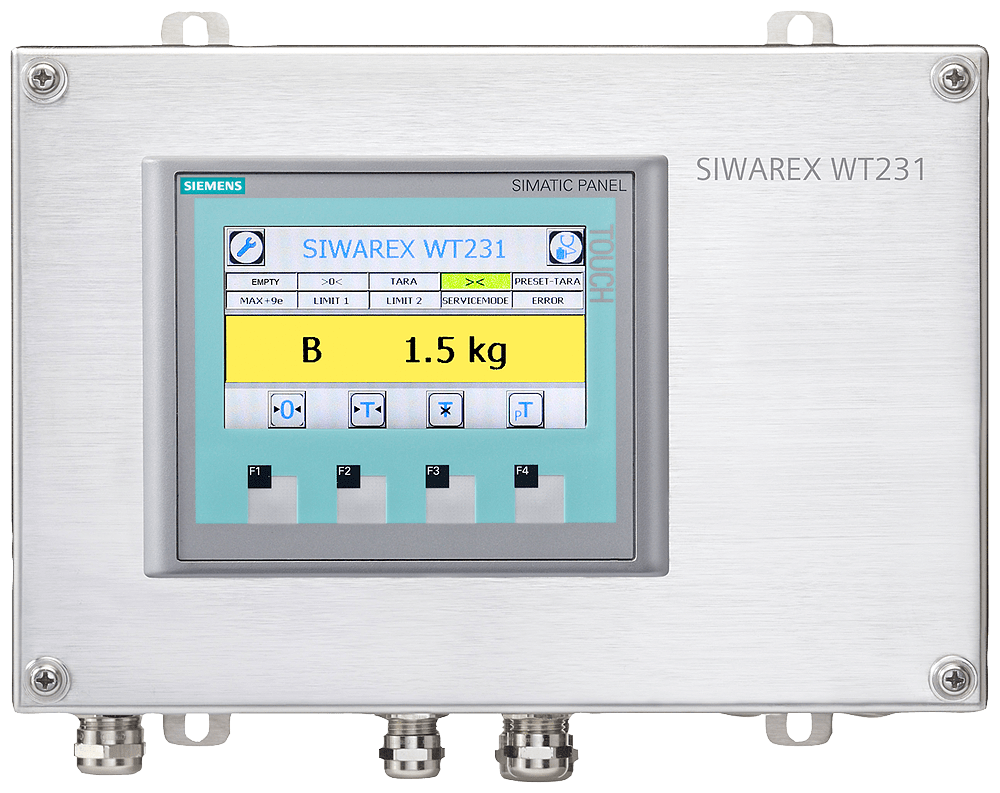 SIEMENS - SIWAREX SIWAREX SIWAREX WT231 Acciaio inox