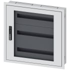 SIEMENS - ALPHA 125 UNIVERSAL, quadro di distribuzione da parete, esecuzione incassata, con scomparto di distribuzione, IP31