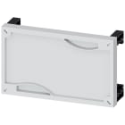 SIEMENS - ALPHA 160 DIN, kit di montaggio copertura di scomparto vuoto con supporto isolante, RAL7035 A=150 La=250